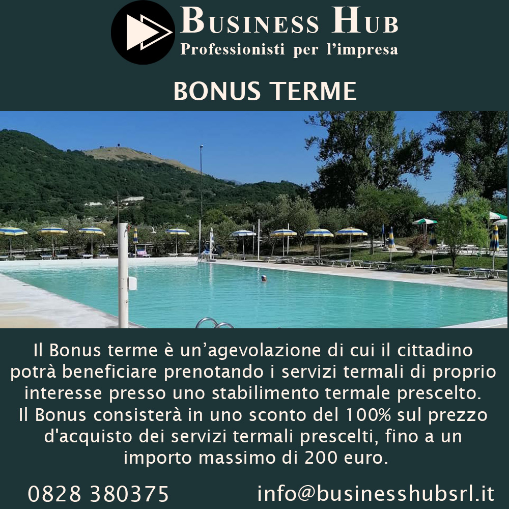 BONUS TERME