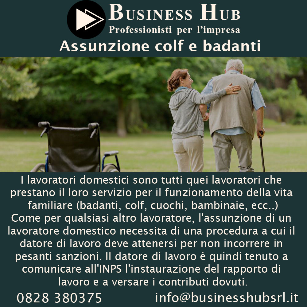 Assunzione colf e badanti