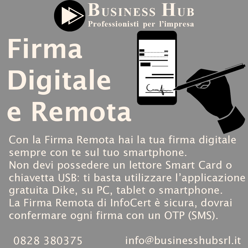 Firma Digitale e Remota