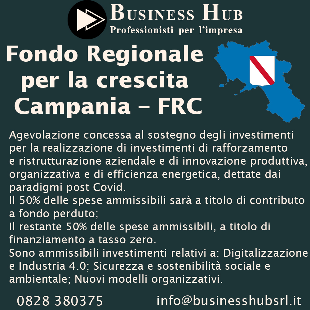 Fondo regionale per la crescita Campania - FRC