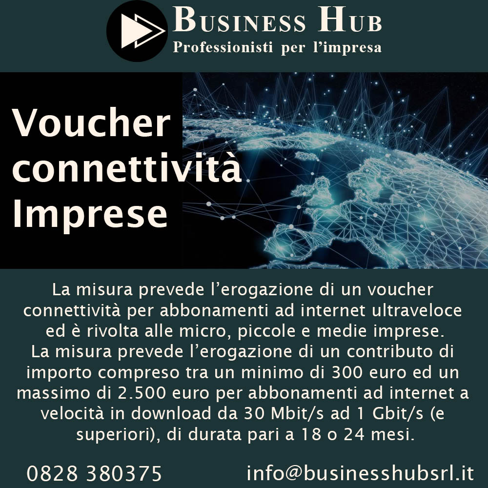 Voucher connettività imprese